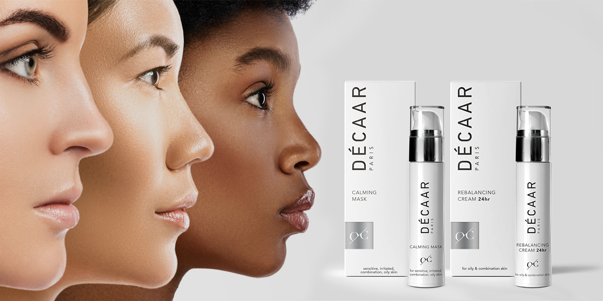 Décaar has solved the mystery of balancing two different skin types